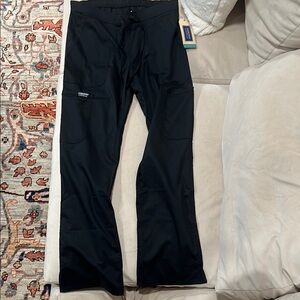 WOMEN'S DRAWSTRING FLARE SCRUB PANT
